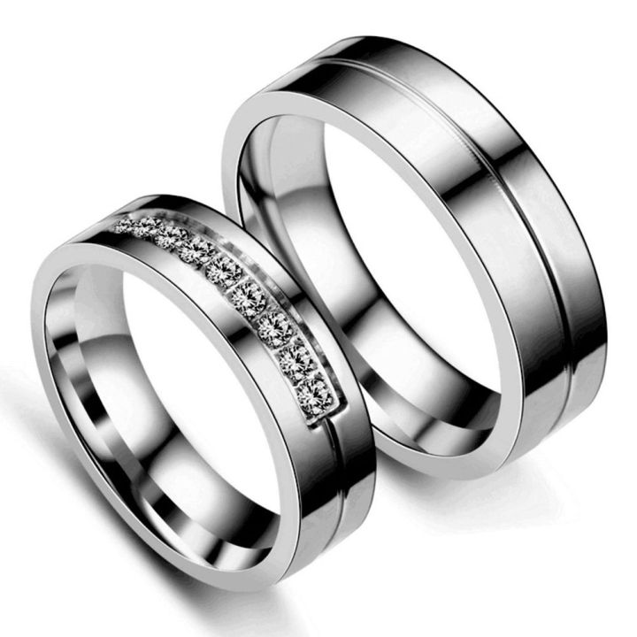 897gongs-ผู้หญิงผู้ชาย-เลิฟ-ลูกบาศก์เซอร์โคเนีย-สีทองเงิน-แหวนวงแต่งงาน-ชุบทอง18k-สแตนเลสสตีล-แหวนคู่รัก