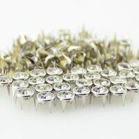 【CW】 100pcs 7mm Claws Rhinestone Rivets Clothing Leather Accessory Decoration