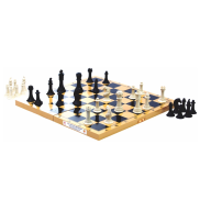 Large international chess board-Union chess pieces