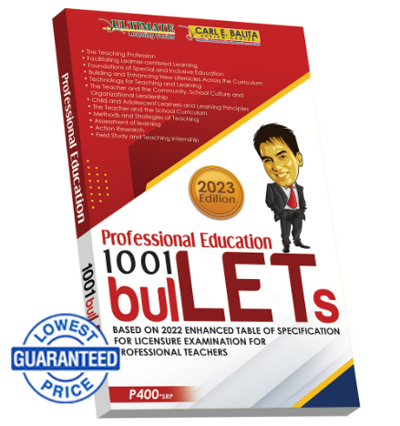 CBRC Professional Education BulLets 2023 Edition LET Reviewer | Lazada PH