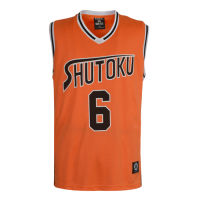 Kuroko No Basuke Basketball Shutoku School No. 6 Midorima Shintaro Uniform School Jersey Tops Cosplay Costumes Men Sports Wear