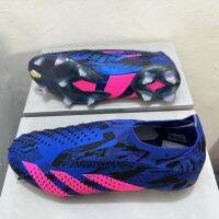 ❣✟✕ PREDATOR ACCURACY FG BOOTS size： 39-45 Men s Outdoor Knitting Football Shoes Anti-Slip And Wear-Resistant Football boot