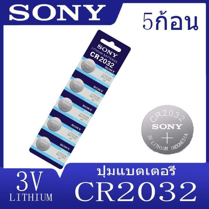 original Sony รุ่น CR2032 CR2016 CR2025 3V Lithium Button Battery