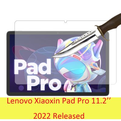 《Bottles electron》สำหรับ Lenovo Xiaoxin Pad Pro 2022 11.2 กระจกเทมเปอร์กระเป๋าป้องกันจอแท็บแล็ตความแข็ง9H ฟิล์มป้องกัน