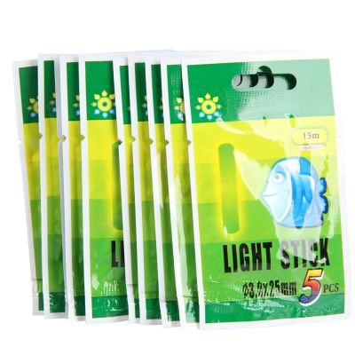 【YF】☫✳  50PCS Fishing Float Stick Fireflies Fluorescent Lightstick Night Rod Dark Tackle