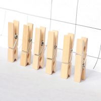 GONUUWGL Multiufunction Natural School Wooden Party Wedding Clothes Pegs Clothespin Craft Decoration Photo Clips