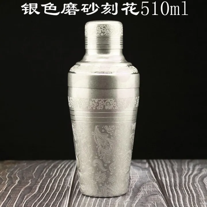 Wine Stainless Steel Japanese Yukiwa Shaker Cocktail Frosted Cocktail Shake Shaker Cocktail