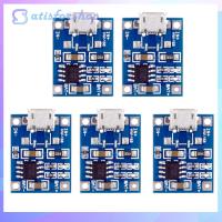 แบตเตอรี่ลิเธียมโมดูลชาร์จ1A DC4.5-5.5V แผงเครื่องชาร์จแบตเตอรี่แบบพกพาพร้อมไฟแสดงสถานะสำหรับ Baterai Litium