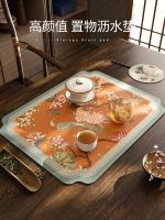 ☒ kitchen countertop drain mat absorbent non-slip instant dry hand washing faucet island placemat