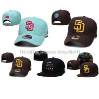 ✓✆■ MLB San Diego Padres Cleric Embroidered Baseball Cap Unisex Adjustable Curved Brim Hat Flat Hip Hop Sports Fashion 5 Styles