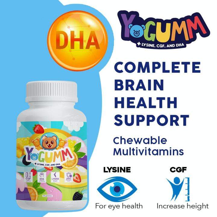 YOGUMM MULTIVITAMINS GUMMIES FOR KIDS (30 GUMMIES/BOTTLE) | Lazada PH