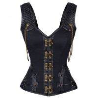 Steampunk steel corset