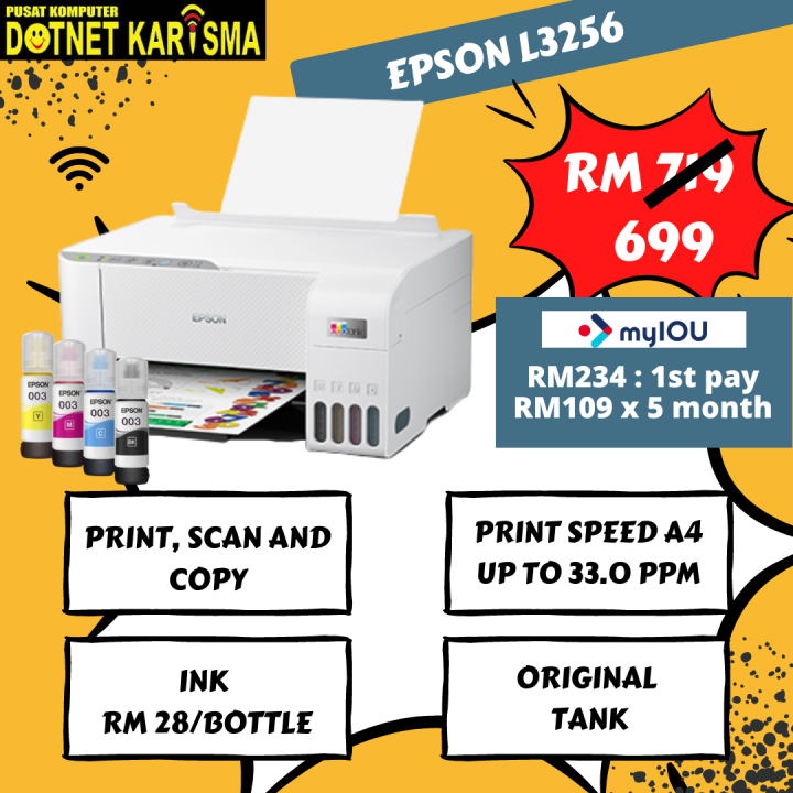 Epson l3256 printer lazada
