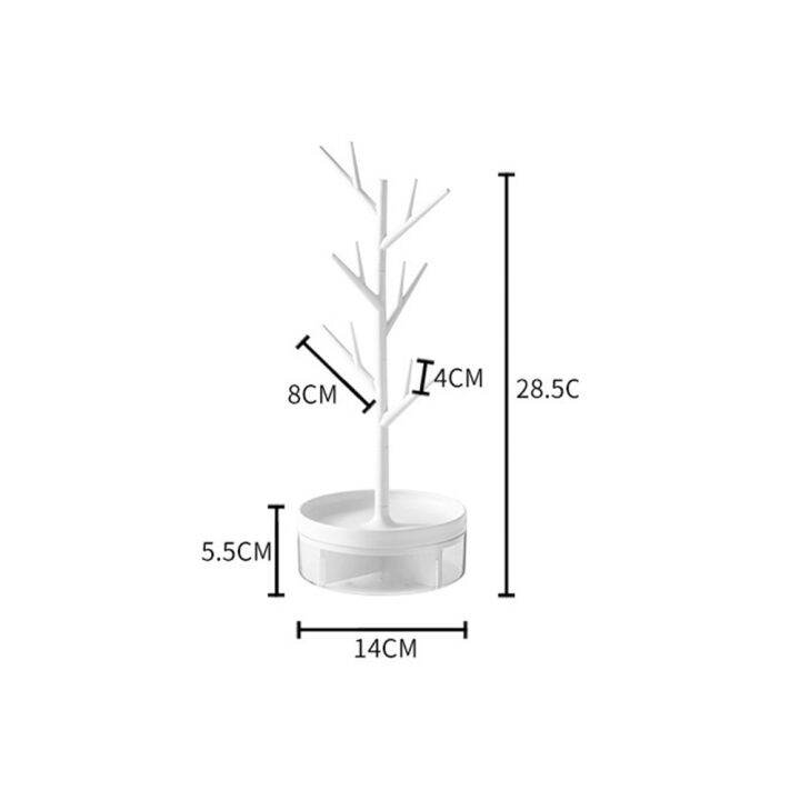 ที่วางจี้สร้อยคอรูปวงแหวนชั้นเก็บของที่วางเครื่องประดับที่วางเครื่องประดับที่ต้นไม้ตกแต่งแบบตั้งโต๊ะ