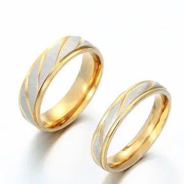 Gold promise rings sales for couples