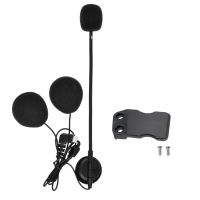 BT-S2 headset headphone with microphone clip earphone only for BT-S1 BT-S2 BT-S3 motorcycle helmet intercom interphone