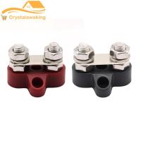 สีดำ Bus Bar บล็อกเทอร์มินัล Heavy Duty M8 + M8บวก Power Distribution Studs