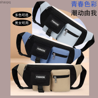 กระเป๋าผู้ชายกระเป๋าสะพายไหล่ขนาดเล็กลำลอง Crossbody กระเป๋าคาดหน้าอกกีฬาอินเทรนด์น้ำหนักเบาเป็นพิเศษผ้าใบของผู้หญิงและกระเป๋าคาดหน้าอกความจุขนาดใหญ่ Shaopq