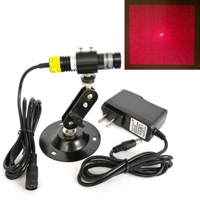 650nm 50mW 100mW 50*50 Grid Red Light Grating Laser Module 3D Structural Light Source