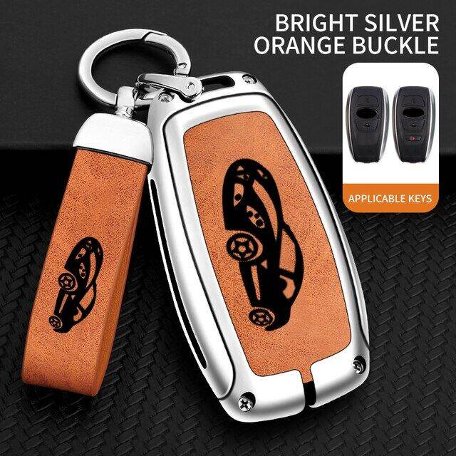 Key Fob Cover Silicone Rubber Case for Subaru BRZ STI Legacy Forester Crosstrek Impreza WRX