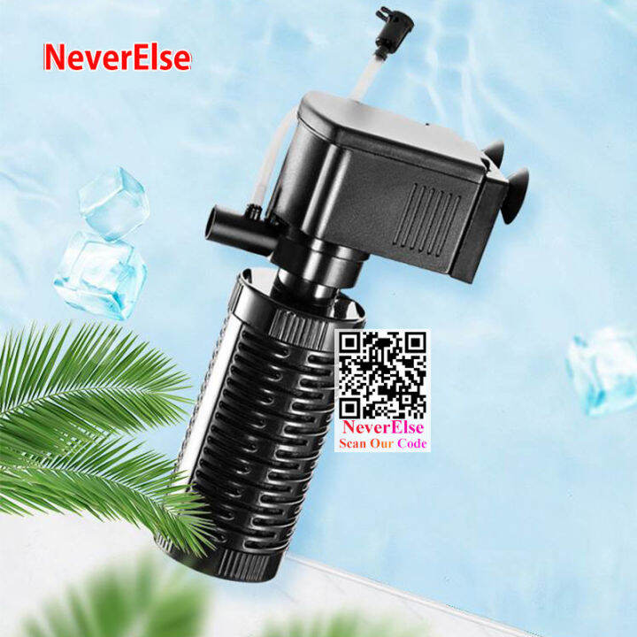 Mini Filter Aquarium Fish Sponge Filter Oxygen Supply Quiet Air Pump Filter for All Small Fish