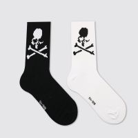 【YD】 Punk Men Hip Hop Skateboard Personality Street Low Tube Cotton Goth Socks