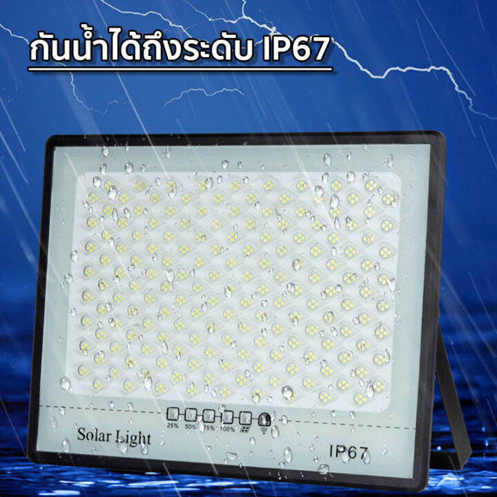 ไฟโซล่าเซลล์-led-ใช้พลังงานแสงอาทิตย์-ชาร์จแบตเตอรี่รวดเร็ว-ความจุแบตสูงใช้งานได้นาน-ทนแดดและฝน-สินค้าพร้อมส่ง