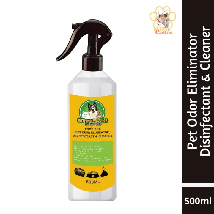 Paw Care Pet Odor Eliminator Disinfectant and Cleaner 500ml Lazada PH