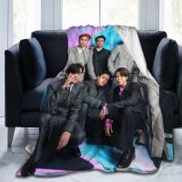 Kpop BTS Armys Customized Blanket Ultra-Soft Micro Fleece Blanket Lovely Air Conditioning Blanket Fit Couch Bed Sofa for Adult Child Warm Camping Blanket