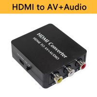 HDMI ถึง AV เสียง RCA SPDIF ออปติคอล Toslink COAXIAL 1080P Converter สำหรับ PS3ดีวีดีพร้อม USB