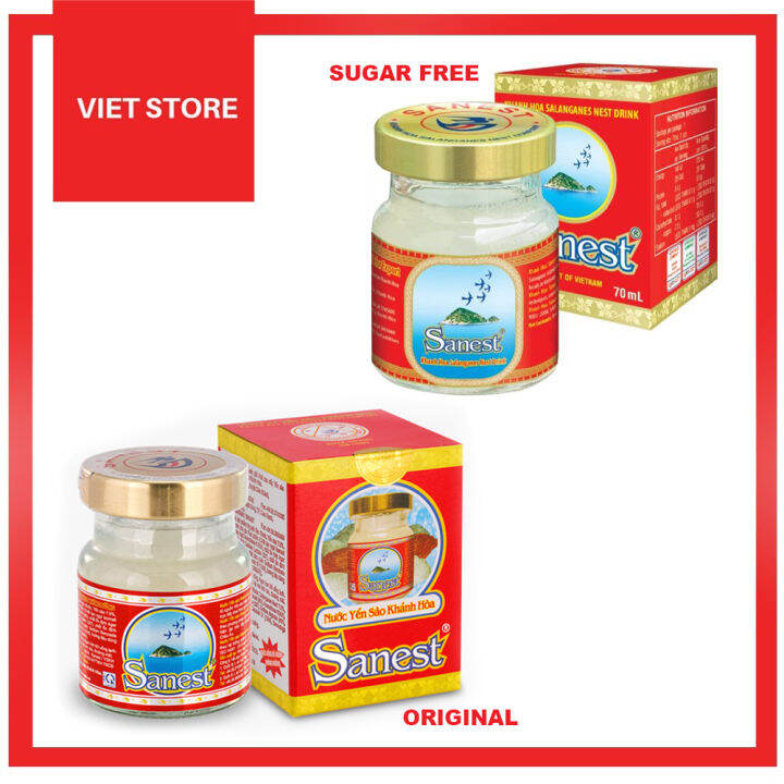 Viet Store Khanh Hoa Sanest Edible Bird's Nest Drink 70ml Product of