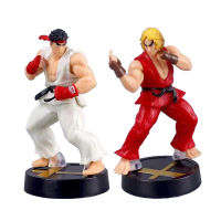 เกม Street Fighter ตัวเลข Hoshi Ryu Ken Masters Action Figure 9.5ซม. ตกแต่งห้อง PVC Collection SF Ken ตุ๊กตาของเล่นสำหรับของขวัญ