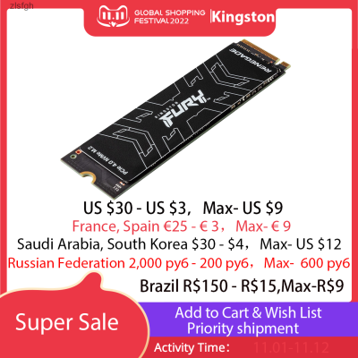 Kingston M.2เรนจ์แบร์กส์จากคิงส์4.0 NVMe 2280 SSD 500GB 1TB 2TB 4TB ถึง7300MB/S ฮาร์ดไดรฟ์ฮาร์ดดิสก์ภายในสำหรับ MSI Zlsfgh