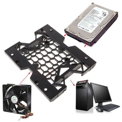 【YF】 2022 New 5.25 inch to 3.5in Hard Drive Converter Mounting Bracket Caddy Tray for 2.5  HDD