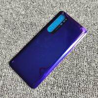 สำหรับ Xiaomi Mi Note 10 Lite ตัวเรือนด้านหลังหน้าจอโทรศัพท์ด้านหลังฝาหลังปิดโทรศัพท์พร้อมสติกเกอร์กาว M2002F4LG เปลี่ยน LHG3764 M1910F4G