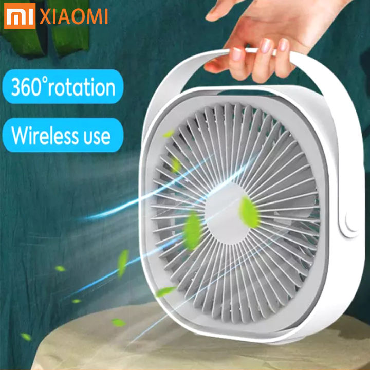 【COD】Handheld fan Xiaomi Portable Electric Fan Mini Fan Rechargeable ...