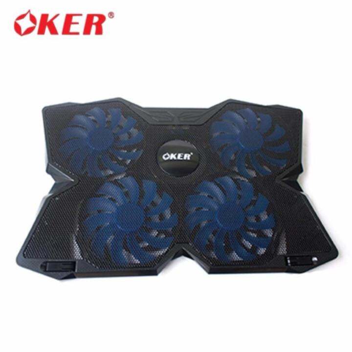 best-seller-oker-พัดลมรองโน๊ตบุ็ค-gaming-laptop-cooling-pad-4-fans-รุ่น-x729-สีดำ-แถมฟรี-แผ่นรองเมาส์-oker-มูลค่า-90บาท-1704-ที่ชาร์จ-หูฟัง-เคส-airpodss-ลำโพง-wireless-bluetooth-คอมพิวเตอร์-โทรศัพท์-u