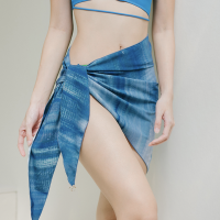 [Coralist Swimwear] ผ้าผูกเอว กระโปรงคลุม Sarong สี Ocean Child (CRBW129)