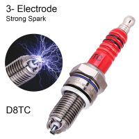 D8tc 3 side electrode spark plug for 4-stroke scooter motorcycle ATV (125-250cc)