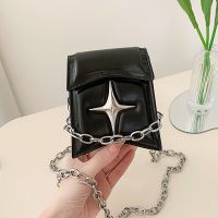 This Years Popular Vintage Chain Bag Fashionable Versatile Shoulder Casual Commuter Handbag Mini Cute Messenger Lipstick Parent-Chi 【AUG】