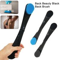 ฟองน้ำอาบน้ำ Back Scrubber Bathing Tool Body Exfoliating Back Scrubber Skin Clean Bath Brush Lotion Applicator Long Handle Tool-SDFU STORE