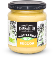 Reine Dijon mustard BIO 200gr. / ออกานิค ดิจอง มัสตาร์ด (ซอสมัสตาร์ด)  ขนาด 200 กรัม. EXP. 7.05.2024