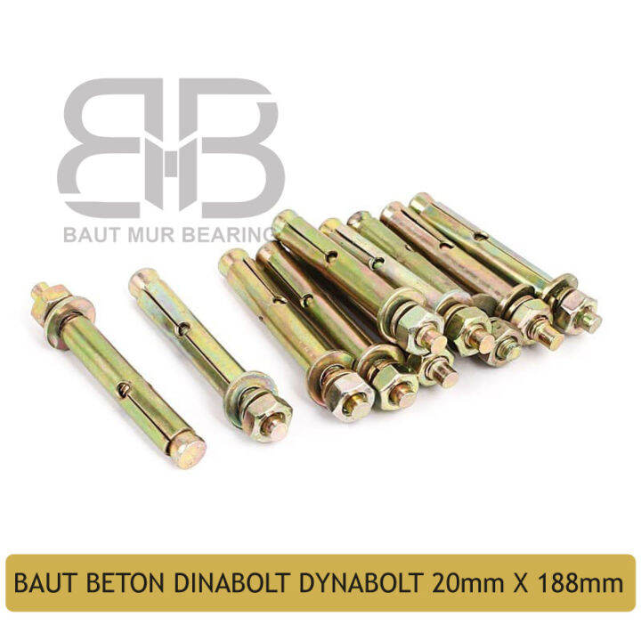 Baut Dyna Bolt Baut Beton Dinabolt Dynabolt Mm X Mm Lazada Indonesia