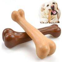 Dog Bone Chew Toy แทบจะไม่สามารถทำลายได้ธรรมชาติเหนียวขนาดใหญ่และขนาดกลาง Anti Chew Bone ลูกสุนัขรักษาฟัน Teething Stick