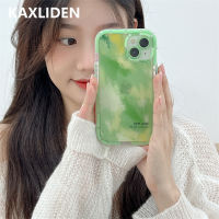 (ร้อน) ศิลปะสีน้ำกราฟฟิตีกรณีศัพท์สำหรับ 14พลัส13 12 11 Pro Max X XR XS Max ปกน่ารักเรืองแสงชายแดนซิลิโคนกรณี