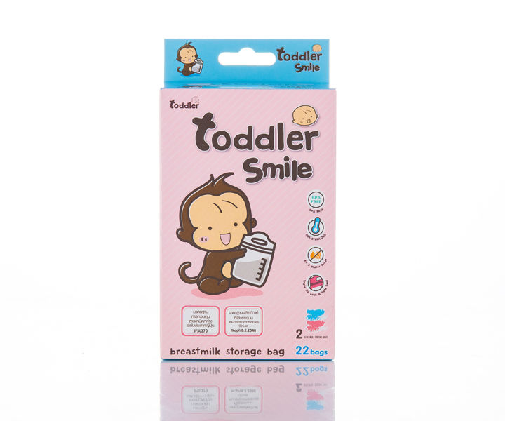 toddler-smile-ท็อตเลอร์สมาย-ถุงเก็บน้ำนมแม่
