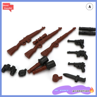 ของเล่นเด็กทหาร Fkend ชิ้นส่วนอาวุธ DIY ทหาร MOC บล็อกรูปแบบการสร้าง Playmobil