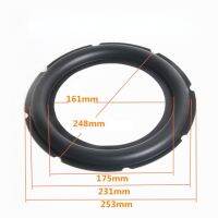 2PC Speaker Woofer Rubber Surround Repair Kit For 8/10/12 Inch Subwoofer Home Theater Karaoke Car Speaker Hifi DJ Professional