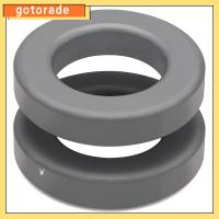 GOTORADE 2Pcs 61x35x12.7mm แหวนเฟอร์ไรต์ สีดำสีดำ หม้อแปลงไฟฟ้า มีประโยชน์และดี เหล็กแกนทอรอยด์ ตัวกรอง emi/rfi