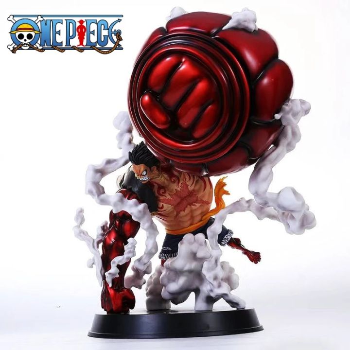 One Piece Figure - Luffy Gear 4th King Kong Gun Figure PVC 25cm Toy